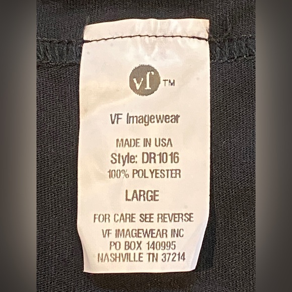 (4) NEW-The Force Tee Shirts by VF Imagewear, Men Large, Black, 100% Polyester - Picture 4 of 5